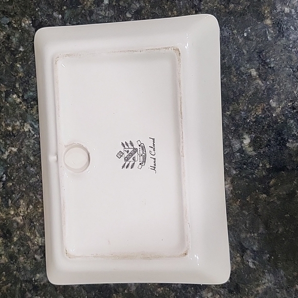 VINTAGE Delano Studios Dennis Puleston Trinket Dish 1960 Rough Grouse - Picture 3 of 4